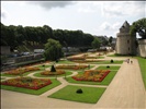 View over castle gardens from the Villa Romana